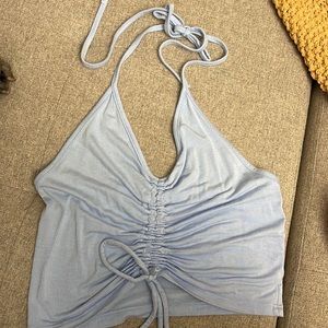 Baby Blue Halter Top!